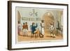Qui Hi in the Bombay Tavern, from 'The Grand Master, or Adventures of Qui Hi? in Hindostan-Thomas Rowlandson-Framed Giclee Print