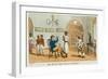 Qui Hi in the Bombay Tavern, from 'The Grand Master, or Adventures of Qui Hi? in Hindostan-Thomas Rowlandson-Framed Giclee Print