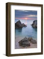 Quiberon Peninsula, Cote Sauvage, Cote De Morbihan, Brittany, France, Europe-Markus Lange-Framed Photographic Print