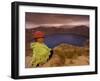 Quichua Indian Child, Quilatoa Crater Lake, Ecuador-Pete Oxford-Framed Photographic Print