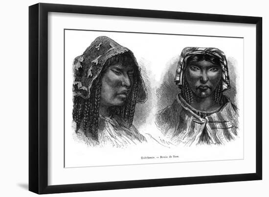 Quichua Indians, South America, 19th Century-Edouard Riou-Framed Giclee Print