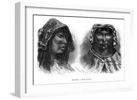 Quichua Indians, South America, 19th Century-Edouard Riou-Framed Giclee Print