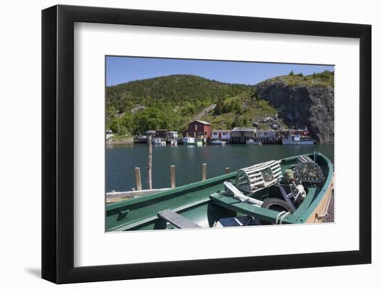 Quidi Vidi Harbor, St. Johns, Newfoundland, Canada-Greg Johnston-Framed Photographic Print