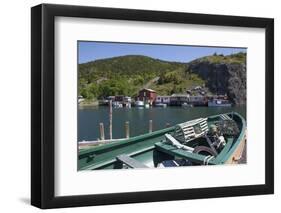 Quidi Vidi Harbor, St. Johns, Newfoundland, Canada-Greg Johnston-Framed Photographic Print