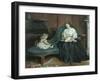 Quiet Afternoon Together-George Goodwin Kilburne-Framed Giclee Print