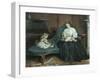 Quiet Afternoon Together-George Goodwin Kilburne-Framed Giclee Print