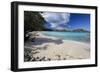 Quiet Beach, Trunk Bay, St John, Usvi-George Oze-Framed Photographic Print