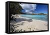 Quiet Beach, Trunk Bay, St John, Usvi-George Oze-Framed Stretched Canvas