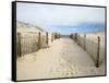 Quiet Beach-Stephen Mallon-Framed Stretched Canvas