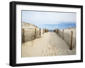 Quiet Beach-Stephen Mallon-Framed Premium Photographic Print