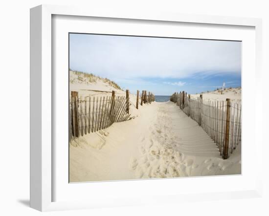 Quiet Beach-Stephen Mallon-Framed Premium Photographic Print