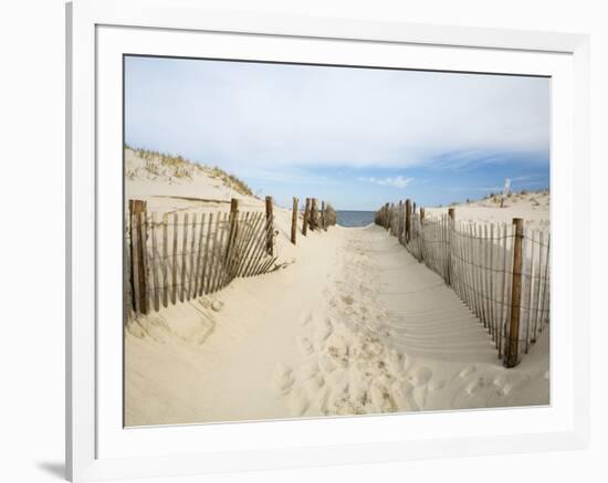 Quiet Beach-Stephen Mallon-Framed Photographic Print