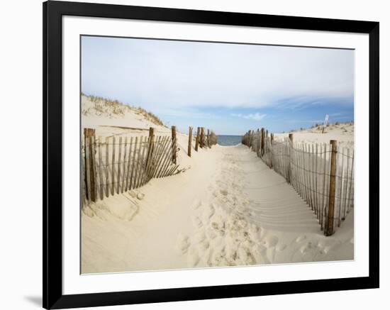 Quiet Beach-Stephen Mallon-Framed Photographic Print