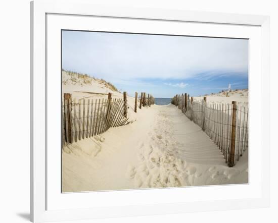 Quiet Beach-Stephen Mallon-Framed Photographic Print