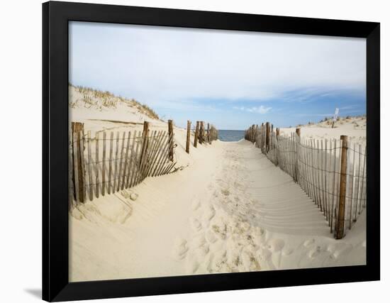 Quiet Beach-Stephen Mallon-Framed Photographic Print