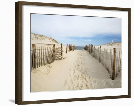 Quiet Beach-Stephen Mallon-Framed Photographic Print