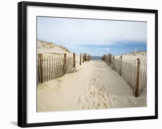 Quiet Beach-Stephen Mallon-Framed Photographic Print