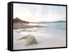 Quiet Beach-Ann Bailey-Framed Stretched Canvas