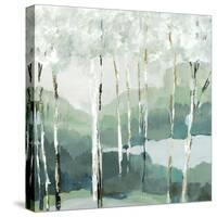 Quiet Birch Forest II-null-Stretched Canvas