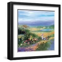 Quiet Composition-Jane Slivka-Framed Art Print