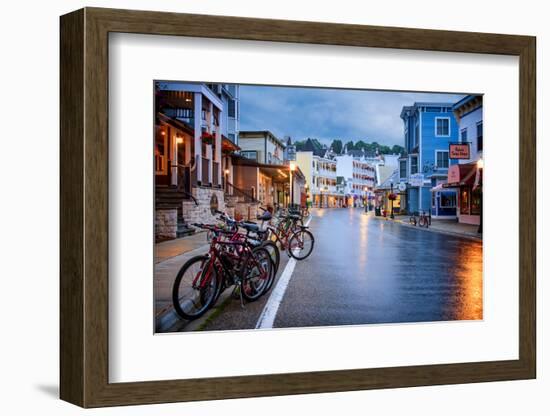 Quiet Dawn On Mackinac Island-Adam Romanowicz-Framed Photographic Print