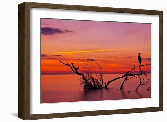 Quiet Evening-Verdon-Framed Photographic Print