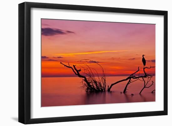 Quiet Evening-Verdon-Framed Photographic Print