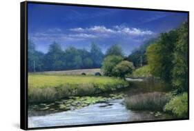 Quiet Flows the Stour, 2006-Anthony Rule-Framed Stretched Canvas