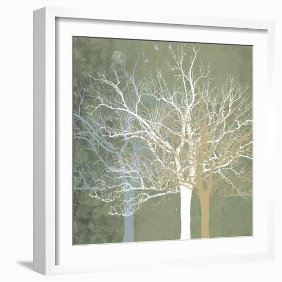 Quiet Forest-Erin Clark-Framed Art Print