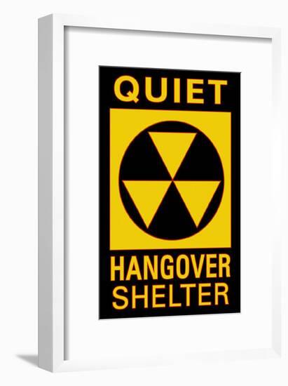 Quiet Hangover Shelter-null-Framed Poster