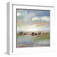 Quiet Journey-T^ J^ Bridge-Framed Art Print