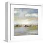 Quiet Journey-T^ J^ Bridge-Framed Art Print