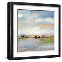 Quiet Journey-T^ J^ Bridge-Framed Art Print