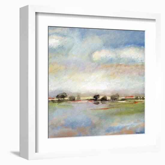 Quiet Journey-T^ J^ Bridge-Framed Art Print