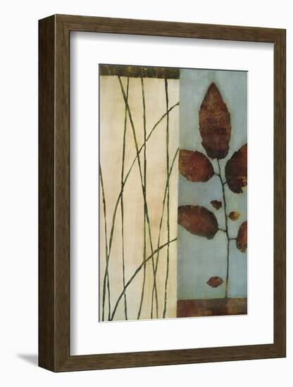 Quiet Leaves-Dominique Gaudin-Framed Art Print