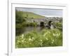 Quiet Man Bridge, Near Maam Cross, Connemara, County Galway, Connacht, Republic of Ireland-Gary Cook-Framed Photographic Print