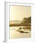 Quiet Moments Overlooking the Marsh at Dawn, Scarborough,Maine-Nance Trueworthy-Framed Premium Photographic Print