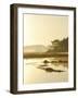 Quiet Moments Overlooking the Marsh at Dawn, Scarborough,Maine-Nance Trueworthy-Framed Photographic Print