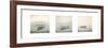 Quiet Morning Triptych-Michael Kahn-Framed Art Print