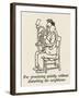 Quiet Music Practice-William Heath Robinson-Framed Art Print