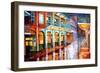 Quiet on Bourbon Street-Diane Millsap-Framed Art Print