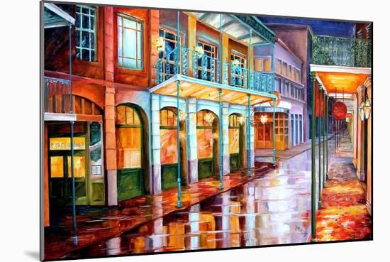 Quiet on Bourbon Street-Diane Millsap-Mounted Art Print