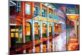 Quiet on Bourbon Street-Diane Millsap-Mounted Art Print