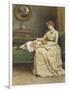 Quiet Read-George Goodwin Kilburne-Framed Giclee Print