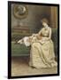 Quiet Read-George Goodwin Kilburne-Framed Giclee Print