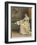 Quiet Read-George Goodwin Kilburne-Framed Giclee Print