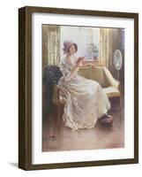 Quiet Read-William Blacklock-Framed Giclee Print