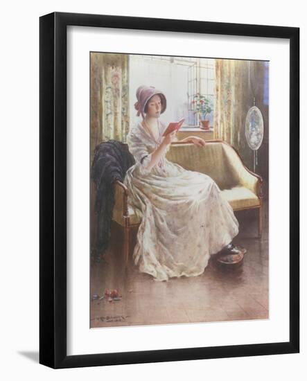 Quiet Read-William Blacklock-Framed Giclee Print