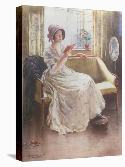 Quiet Read-William Blacklock-Stretched Canvas