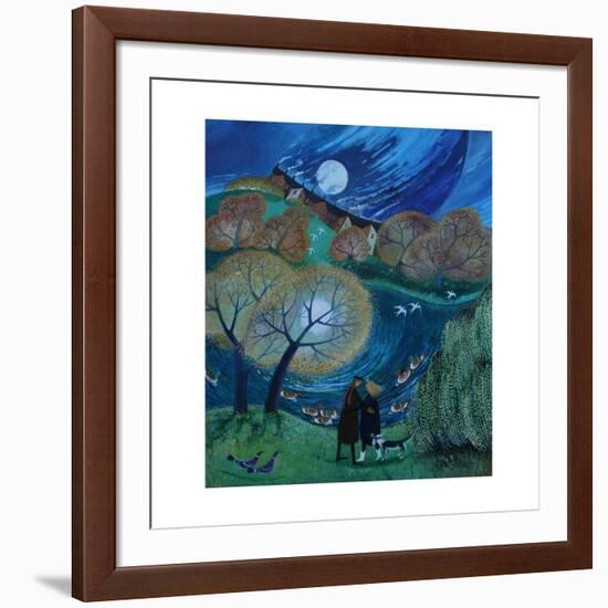 Quiet Reflections, 2012-Lisa Graa Jensen-Framed Giclee Print